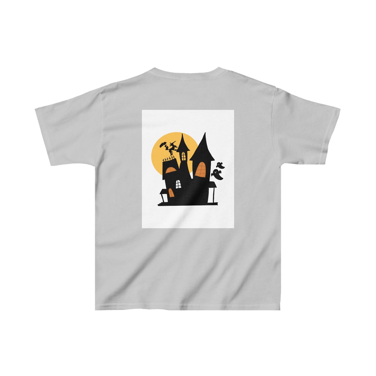 Kids Heavy Cotton™ Tee Designed as the perfect gift or merch for Halloween for that dynamic inspirational fun loving wheelchair or mobility scooter user.