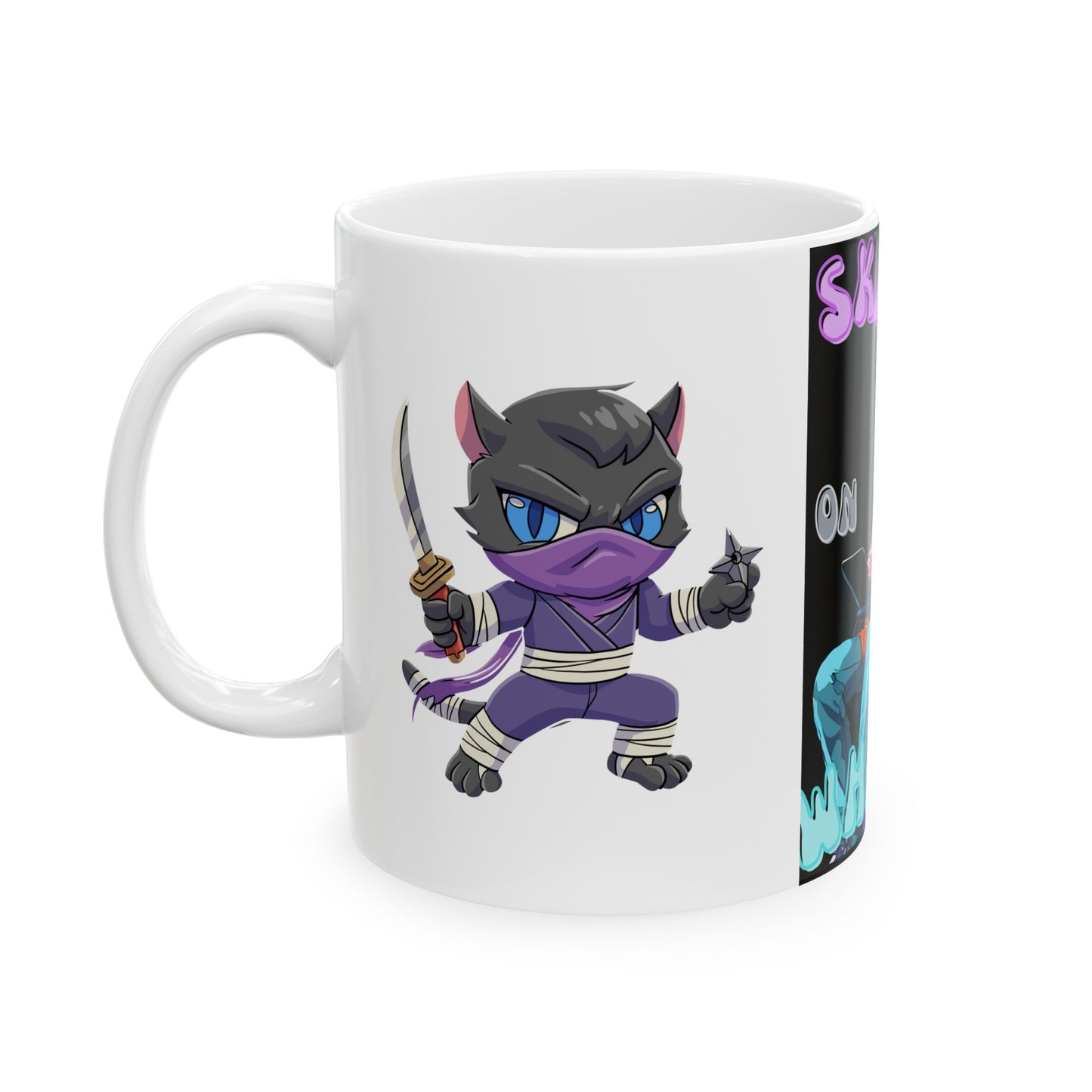 Ceramic Mug, (11oz, 15oz) Designed as the perfect gift or merch for that video game loving inspirational wheelchair or mobility scooter gamer.