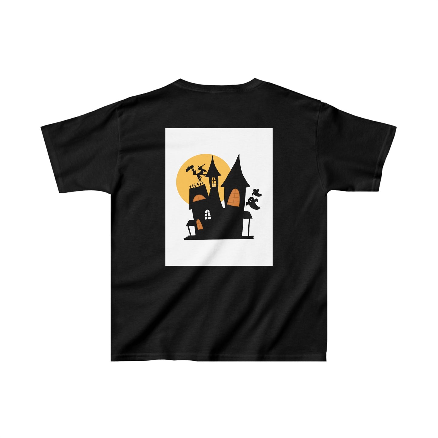 Kids Heavy Cotton™ Tee Designed as the perfect gift or merch for Halloween for that dynamic inspirational fun loving wheelchair or mobility scooter user.