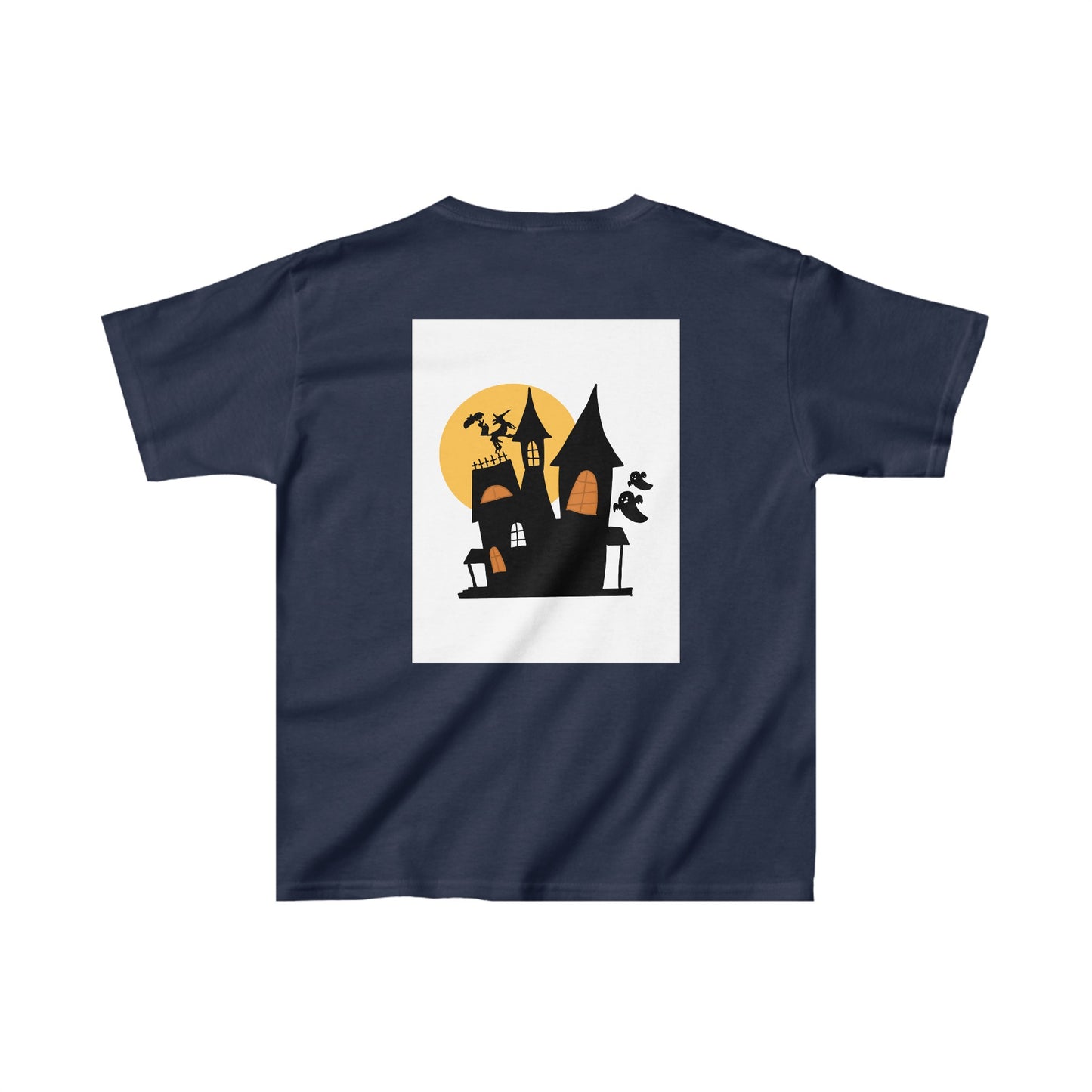 Kids Heavy Cotton™ Tee Designed as the perfect gift or merch for Halloween for that dynamic inspirational fun loving wheelchair or mobility scooter user.