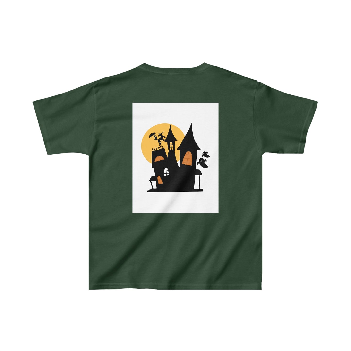 Kids Heavy Cotton™ Tee Designed as the perfect gift or merch for Halloween for that dynamic inspirational fun loving wheelchair or mobility scooter user.