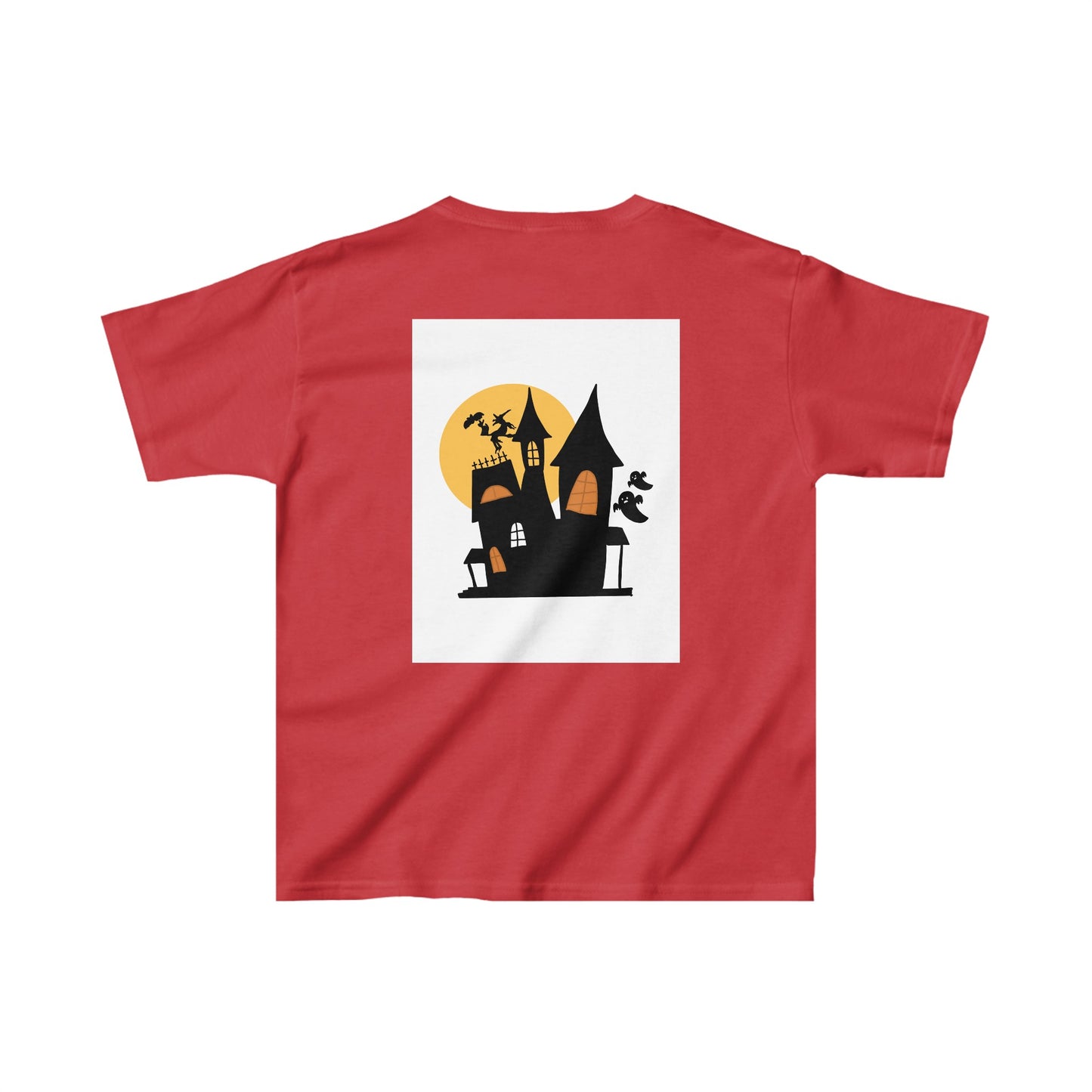 Kids Heavy Cotton™ Tee Designed as the perfect gift or merch for Halloween for that dynamic inspirational fun loving wheelchair or mobility scooter user.